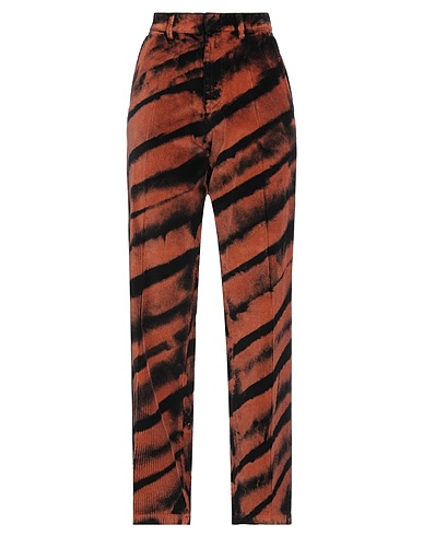 JUST CAVALLI Casual trouser Brown 100% Cotton