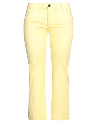 SIMONA CORSELLINI Denim pants 98% Cotton, 2% Elastane