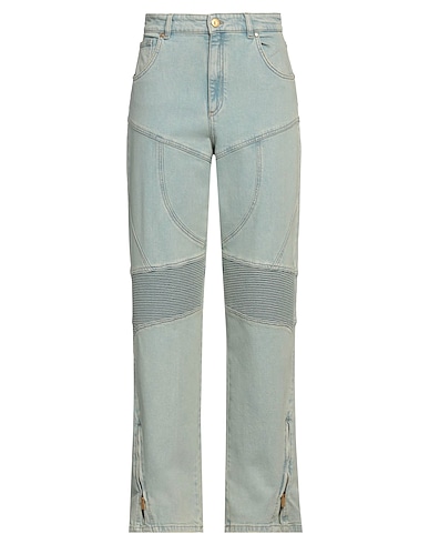 BLUMARINE Denim trousers Blue 98% Cotton, 2% Elastane