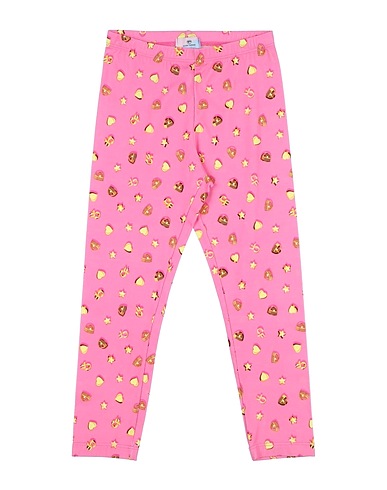 CHIARA FERRAGNI Leggings Pink 90% Cotton, 10% Elastane
