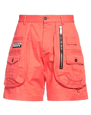 DSQUARED2 Shorts & Bermuda Coral 97% Cotton, 3% Elastane