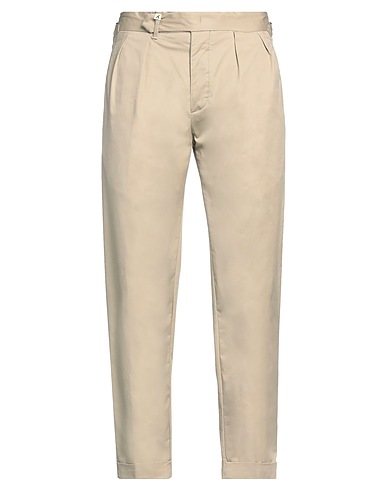 MYTHS Casual pants Khaki 97% Cotton, 3% Elastane