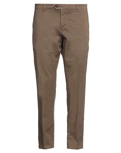 BE ABLE Chinos Verde militare 98% Cotone, 2% Elastan