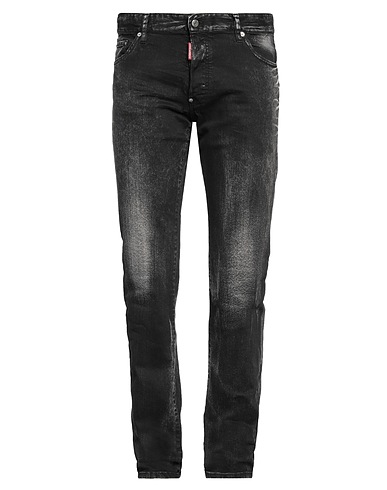 DSQUARED2 Denim pants Black 98% Cotton, 2% Elastane