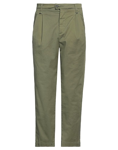 OFFICINA 36 Casual trouser Military green 97% Cotton, 3% Elastane