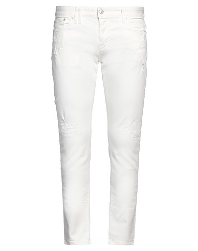 CYCLE Straight leg BIANCO 98% Baumwolle, 2% Elastan