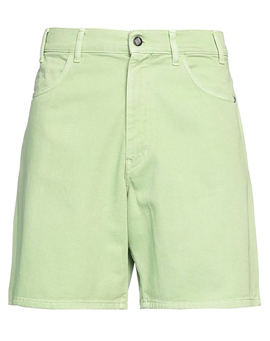 AMISH Shorts jeans Verde 100% Cotone