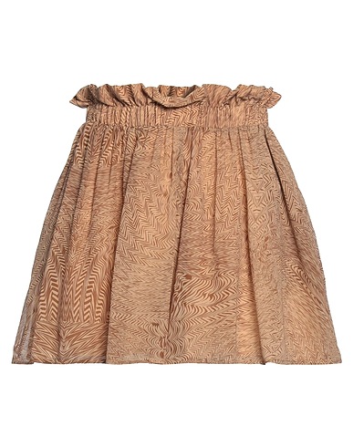 FEDERICA TOSI Shorts & Bermuda Cammello 100% Seta