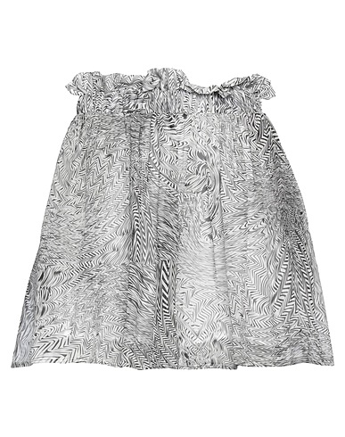FEDERICA TOSI Shorts & Bermuda White 100% Silk