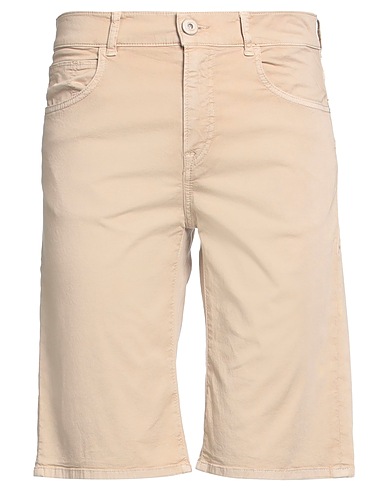 TRUSSARDI JEANS Shorts & Bermuda Beige 98% Cotton, 2% Elastane