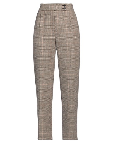 NILI LOTAN Casual pants Khaki 75% Wool, 25% Nylon