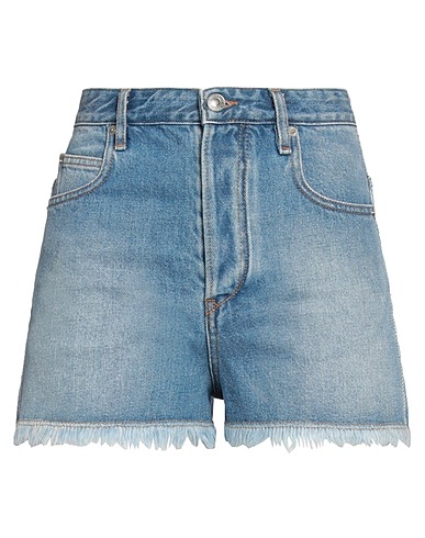 MARANT ÉTOILE Denim shorts Blue 100% Cotton