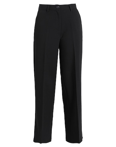 VERO MODA Casual trouser Black 74% Polyester, 20% Viscose, 6% Elastane
