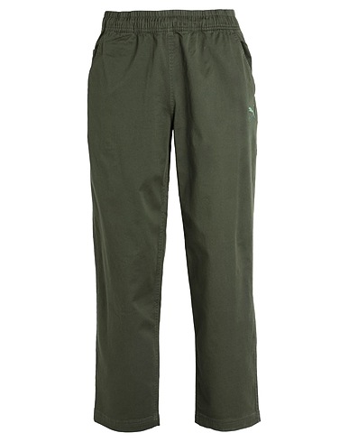 PUMA Casual pants BETTER CLASSICS Woven Pant
 Military green 98% Cotton, 2% Elastane