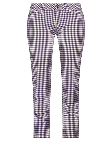JACOB COHЁN Casual trouser Purple 98% Cotton, 2% Elastane