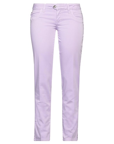 JACOB COHЁN Casual trouser Lilac 97% Cotton, 3% Elastane