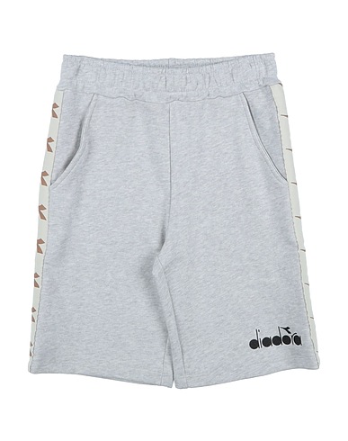 DIADORA Shorts & Bermuda Grey 100% Cotton