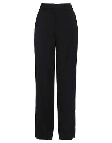 MANILA GRACE Pantalón Negro 93% Viscosa, 7% Poliéster