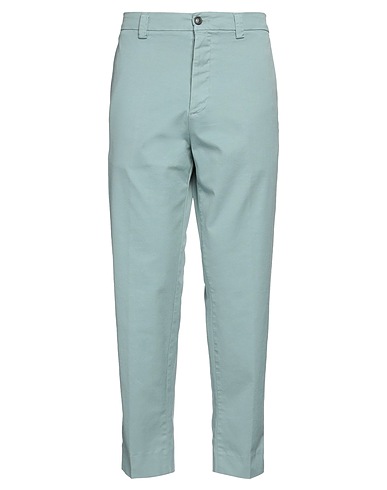 HAIKURE Casual trouser Slate blue 98% Cotton, 2% Elastane