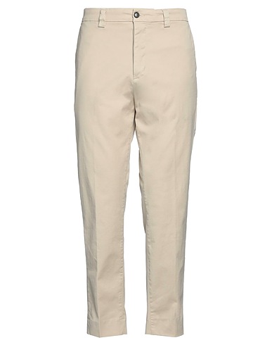 HAIKURE Casual pants Cream 98% Cotton, 2% Elastane
