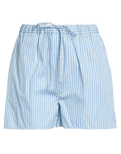AGLINI Shorts & Bermuda Sky blue 100% Cotton