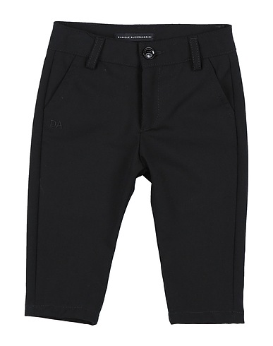 DANIELE ALESSANDRINI Casual trouser Black 69% Polyester, 25% Viscose, 6% Elastane