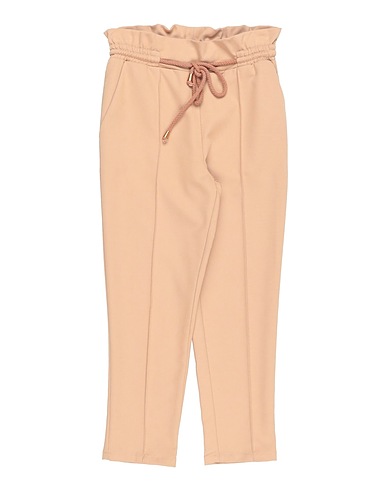 FUN & FUN Casual pants Sand 77% Polyester, 18% Rayon, 5% Elastane