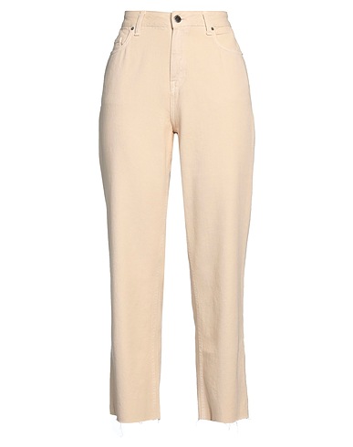 MÊME ROAD Casual trouser Beige 100% Cotton