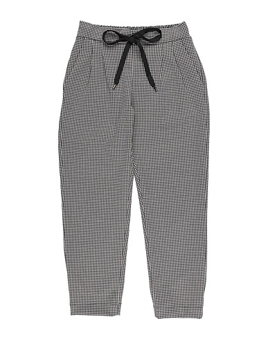 MEILISA BAI Casual trouser Black 60% Polyester, 20% Polyamide, 15% Metallic fiber, 5% Elastane