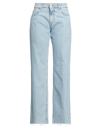 MÊME ROAD Denim trousers Blue 100% Cotton