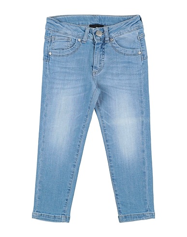 FUN & FUN Denim trousers Blue 98% Cotton, 2% Elastane