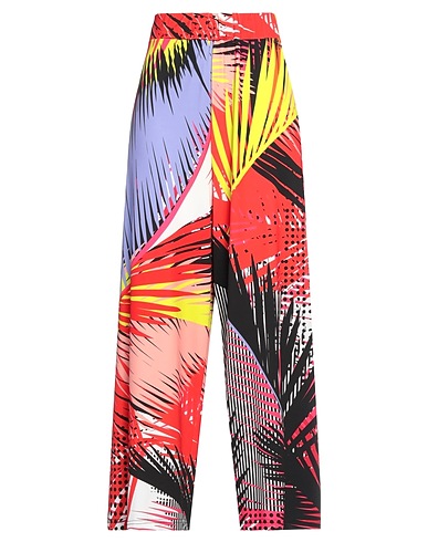 GAI MATTIOLO Casual trouser Red 60% Viscose, 40% Polyester