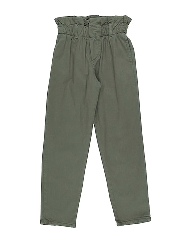 MEILISA BAI Pantalon VERDE MILITARE 97% Coton, 3% Élasthanne