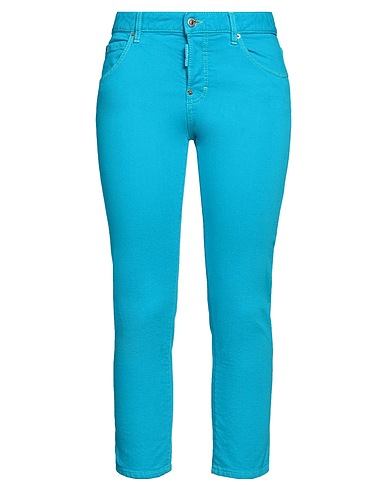 DSQUARED2 Denim trousers Azure 98% Cotton, 2% Elastane
