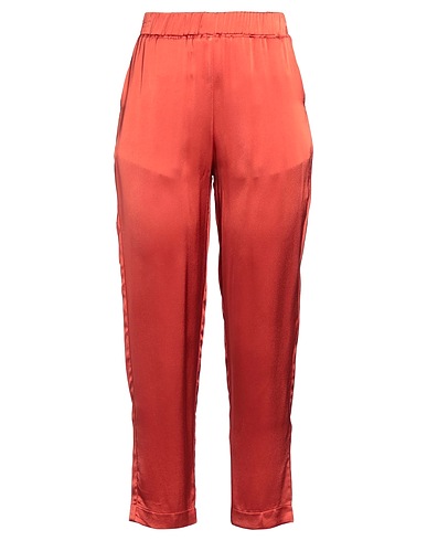JIJIL Pantalone Ruggine 100% Viscosa