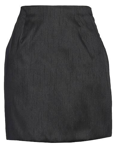 JIJIL Mini skirt NERO 100% Polyester