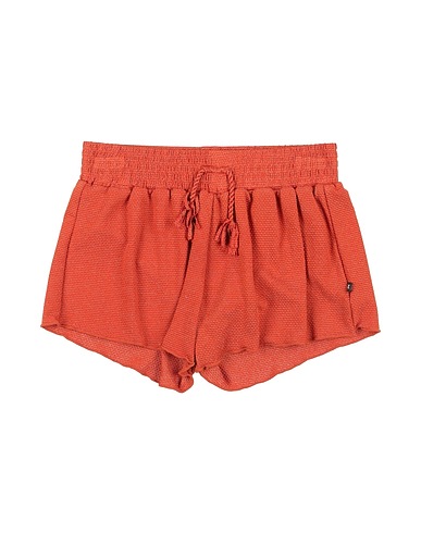 MOLO Shorts & Bermuda Rust 87% Nylon, 7% Metallic fiber, 6% Elastane