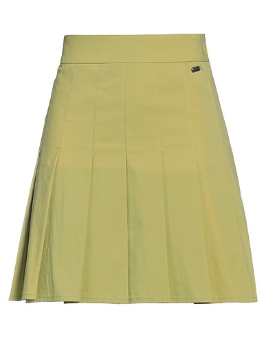 BOMBOOGIE Minigonna Verde salvia 70% Cotone, 25% Poliammide, 5% Elastan