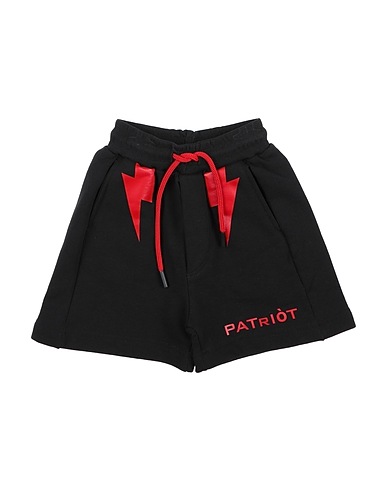 PATRIÒT Pantalone felpa Nero 100% Cotone