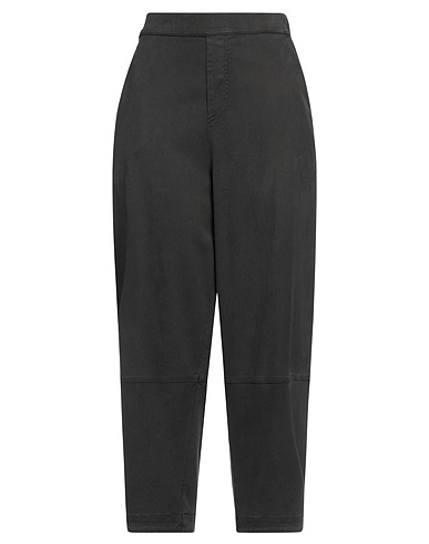 ANNA SERAVALLI Casual pants Charcoal 64% Tencel™, 34% Cotton, 2% Elastane