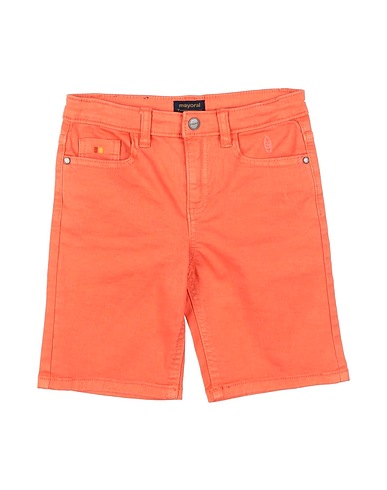 MAYORAL Shorts & Bermuda Orange 98% Cotton, 2% Elastane