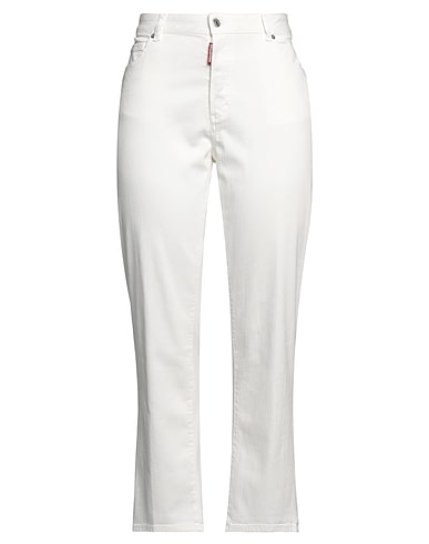 DSQUARED2 Pantaloni jeans Bianco 92% Cotone, 5% Elastomultiestere, 3% Elastan
