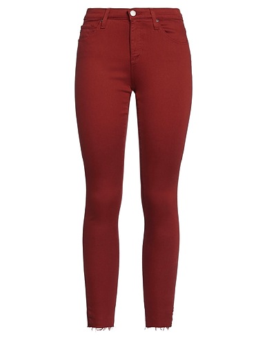 AG JEANS Denim trousers Rust 50% Cotton, 41% Lyocell, 7% Polyester, 2% Polyurethane