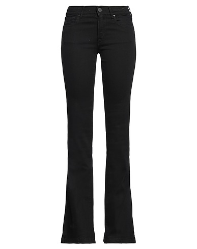 JACOB COHЁN Bootcut Jeans Black 74% Cotton, 24% Polyamide, 2% Elastane
