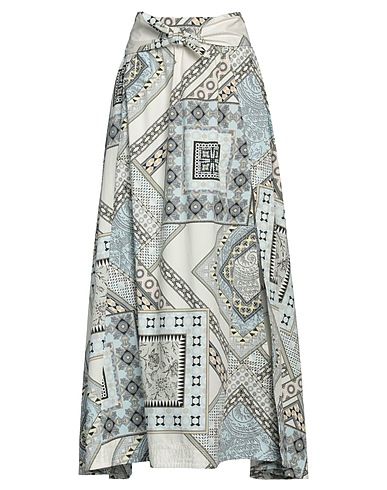 ETRO Long skirt White 100% Cotton