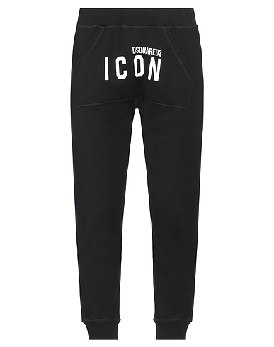 DSQUARED2 Casual παντελόνι ICON Μαύρο 100% Βαμβάκι