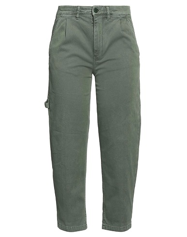 DRYKORN Pantalone Verde 98% Cotone, 2% Elastan
