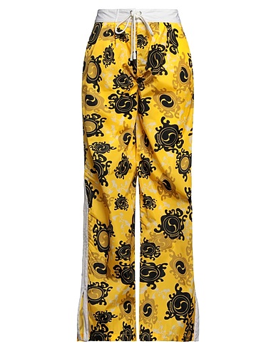 DSQUARED2 Casual trouser Yellow 100% Polyamide, Polyester