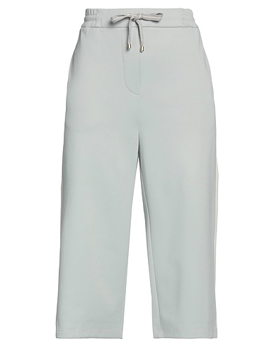 LORENA ANTONIAZZI Casual trouser Light grey 92% Cotton, 8% Elastane, Viscose, Polyester