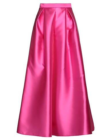 SIMONA CORSELLINI Long skirt Magenta 100% Polyester